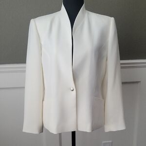 Calvin Klein Cream Women's Blazer